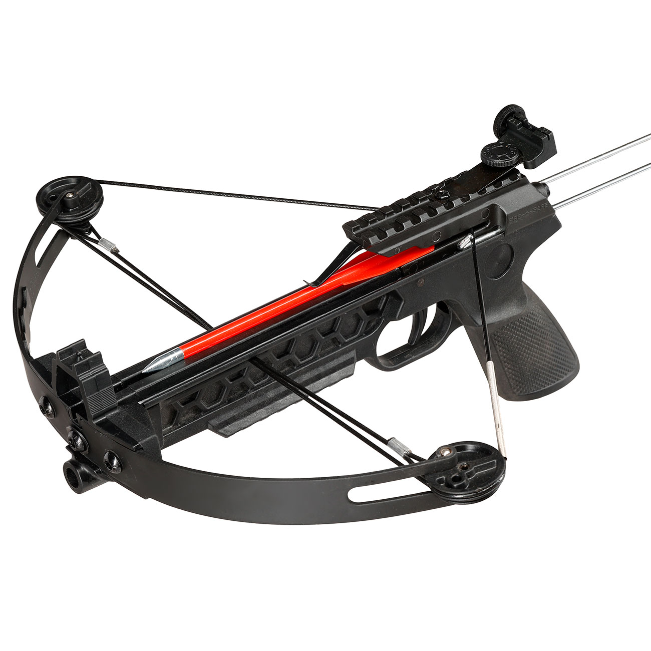 JS-Archery Compound Pistolenarmbrust 50 lbs / 120 fps Set mit 3 Bolzen schwarz Bild 7