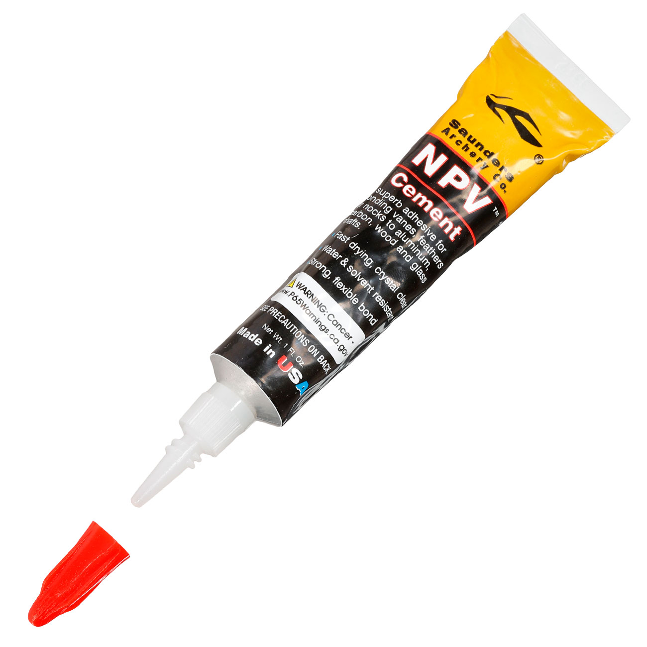 Saunders Pfeilkleber NPV Arrow Cement 1 oz/28,3 g Tube