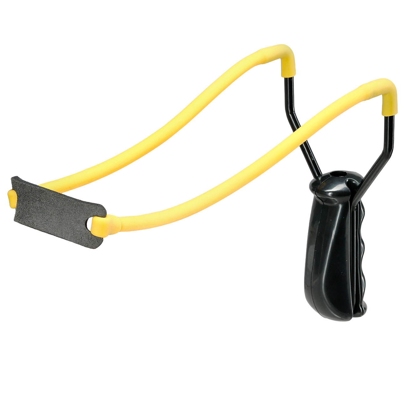 BGS Schleuder Standard mit gelbem Gummi schwarz Bild 2