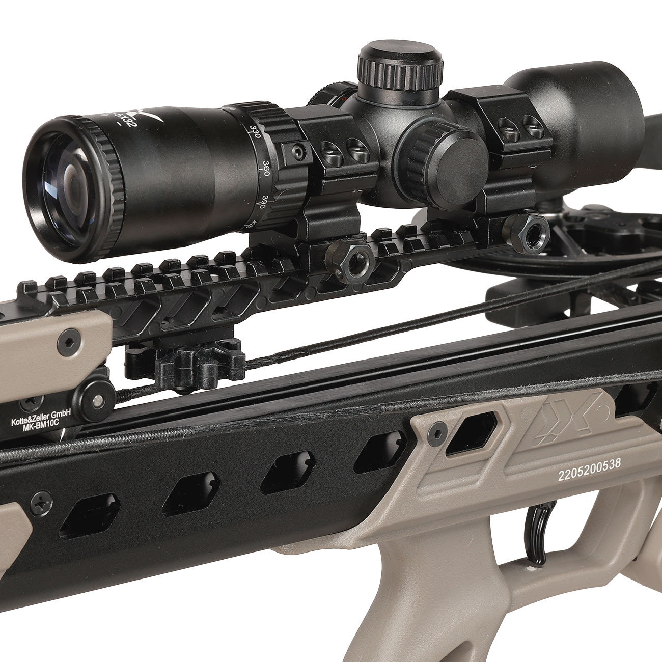 Man Kung Compound Armbrust Soma BM10C 200 lbs Komplettset grau / schwarz Bild 9