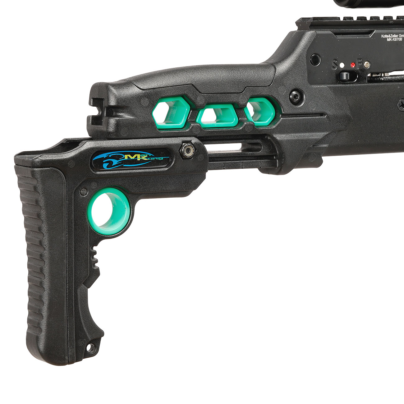 Man Kung Compound Armbrust Direwolf XB70 215 lbs Komplettset schwarz Bild 11