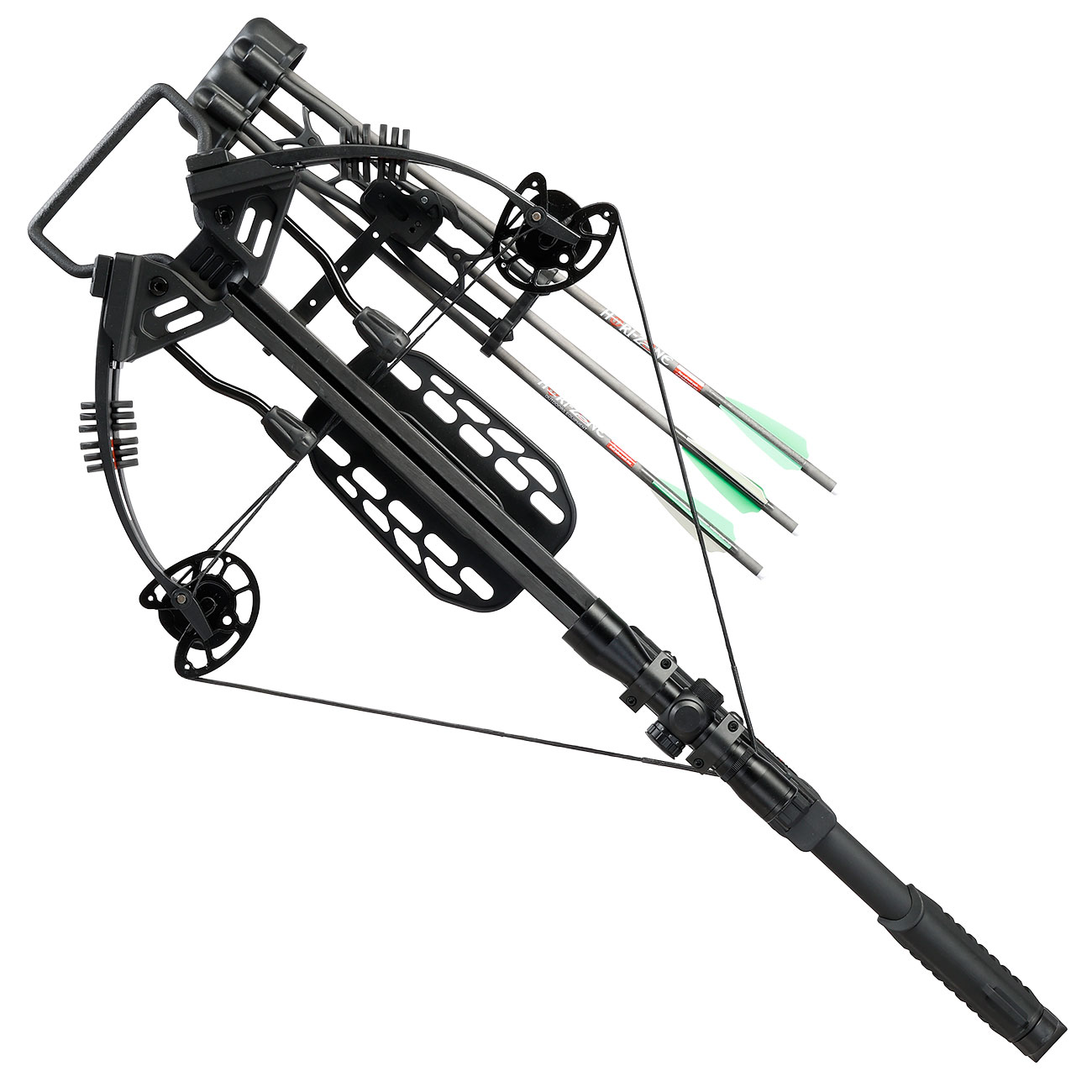 Hori-Zone Compound Armbrust Orion II 205 lbs / 400 fps Komplettset schwarz Bild 5