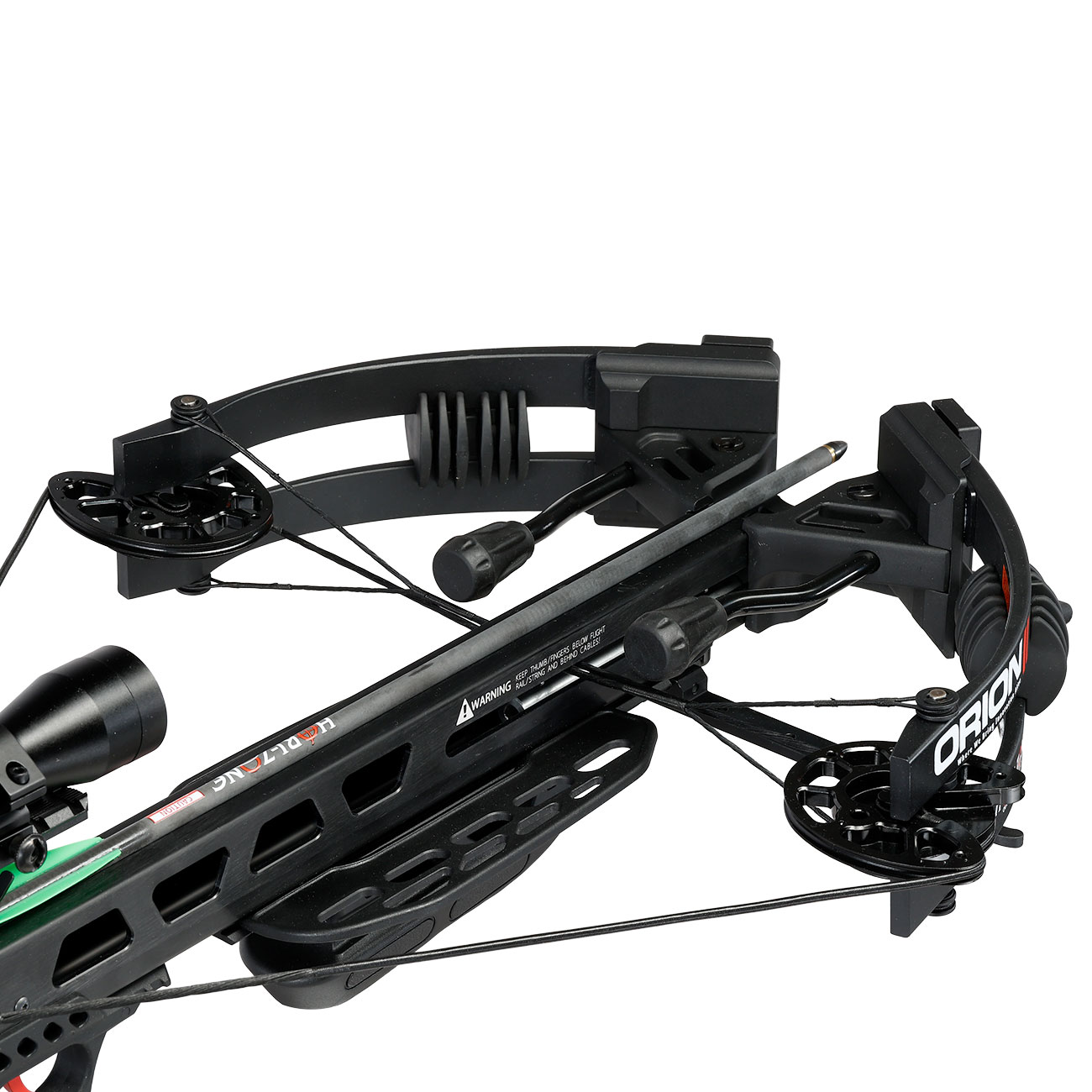 Hori-Zone Compound Armbrust Orion II 205 lbs / 400 fps Komplettset schwarz Bild 7