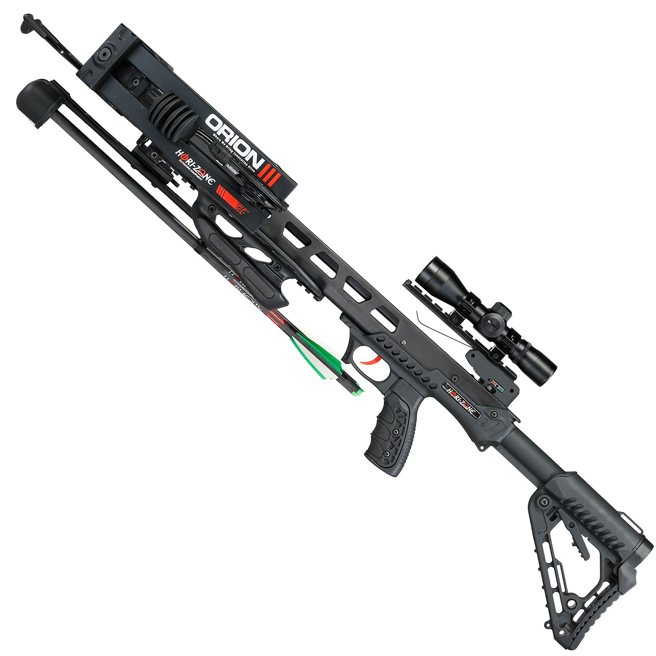 Hori-Zone Compound Armbrust Orion III 210 lbs / 420 fps Komplettset schwarz Bild 2