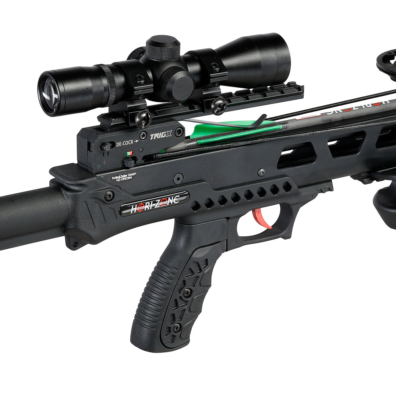 Hori-Zone Compound Armbrust Orion IV 225 lbs / 430 fps Komplettset schwarz Bild 9