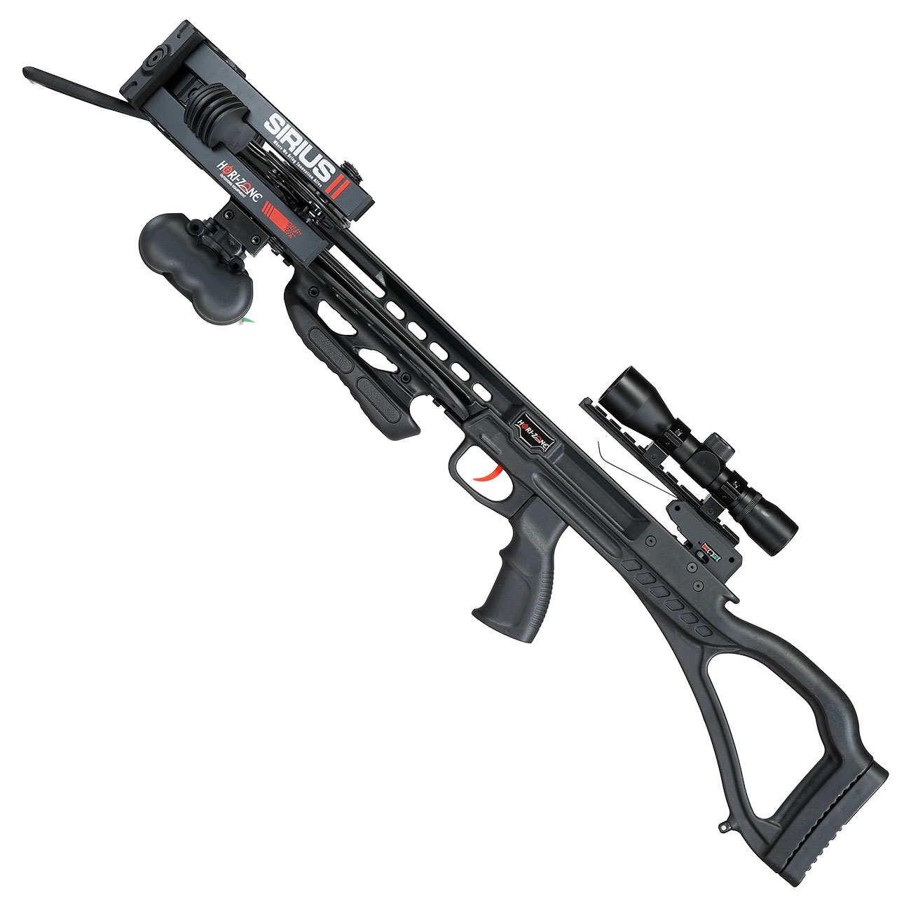Hori-Zone Compound Armbrust Sirius II 190 lbs / 380 fps Komplettset schwarz Bild 2