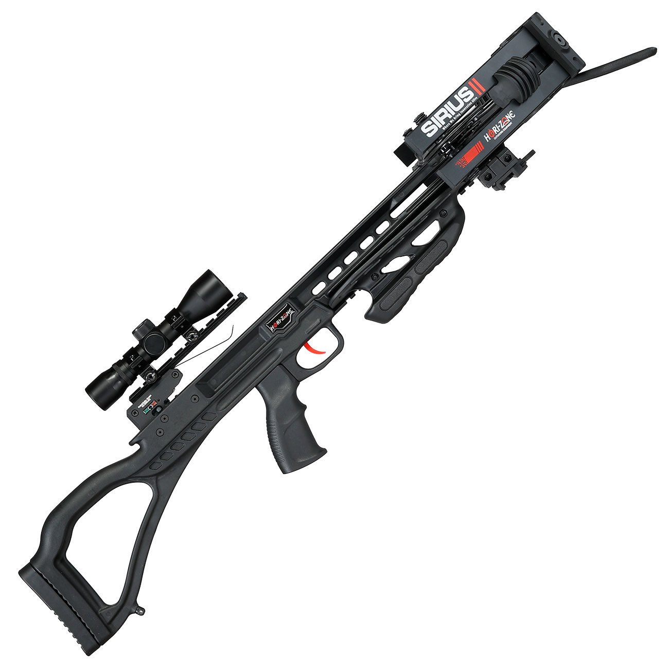 Hori-Zone Compound Armbrust Sirius II 190 lbs / 380 fps Komplettset schwarz Bild 4