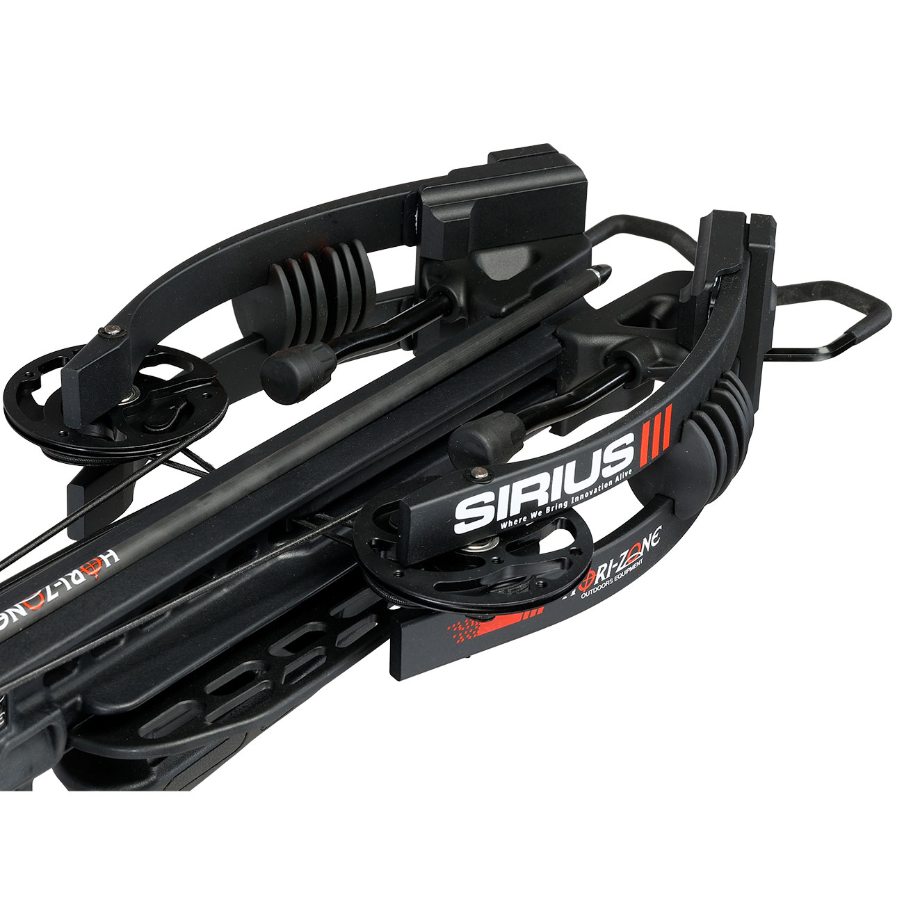 Hori-Zone Compound Armbrust Sirius III 195 lbs / 400 fps Komplettset schwarz Bild 7