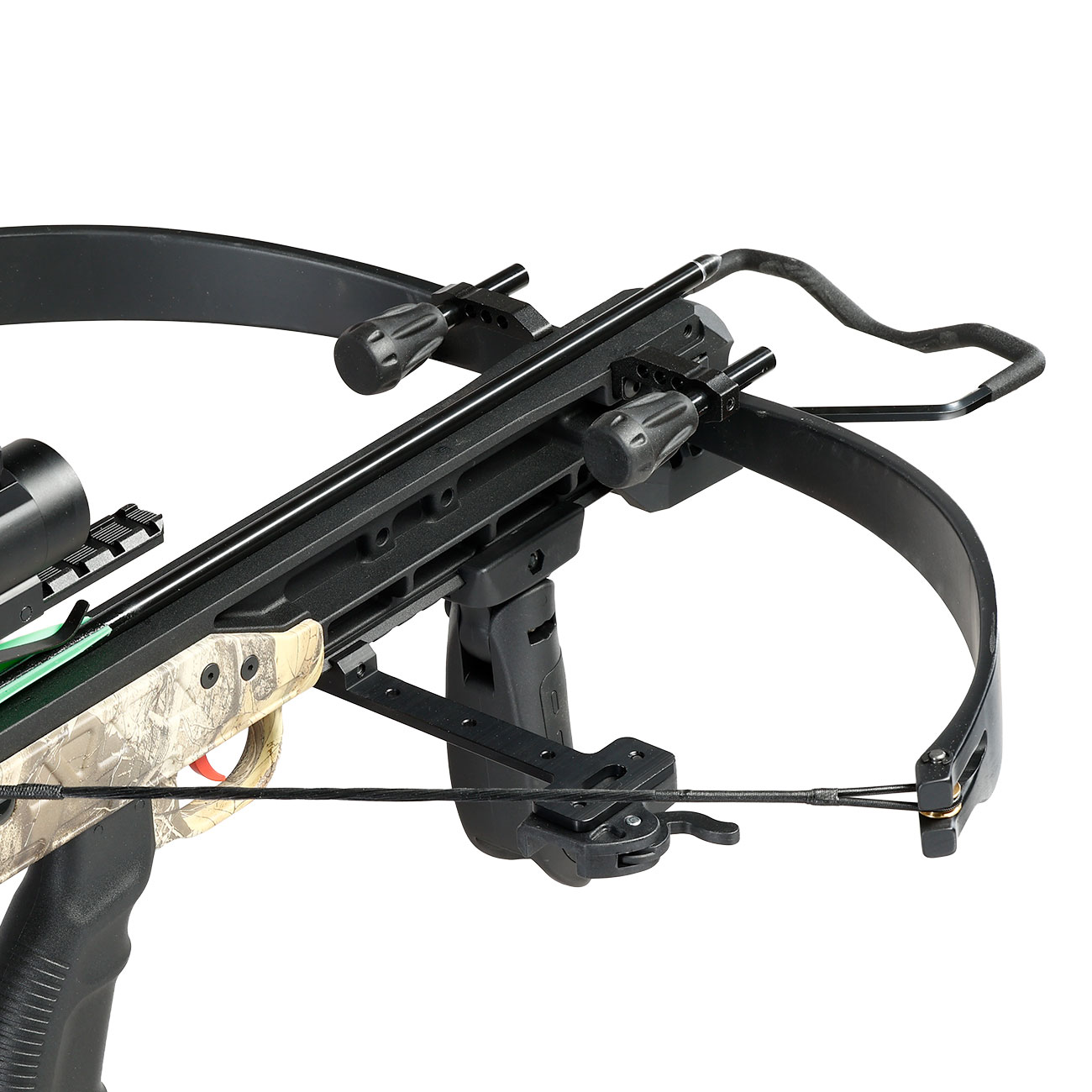 Hori-Zone Recurve Armbrust Pegasus III 185 lbs / 275 fps Komplettset camo / schwarz Bild 7