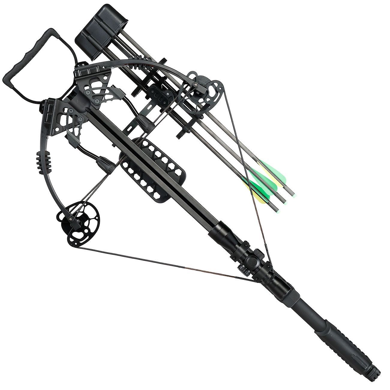 Hori-Zone Compound Armbrust Kornet Maxx 210 lbs / 425 fps Komplettset schwarz Bild 5