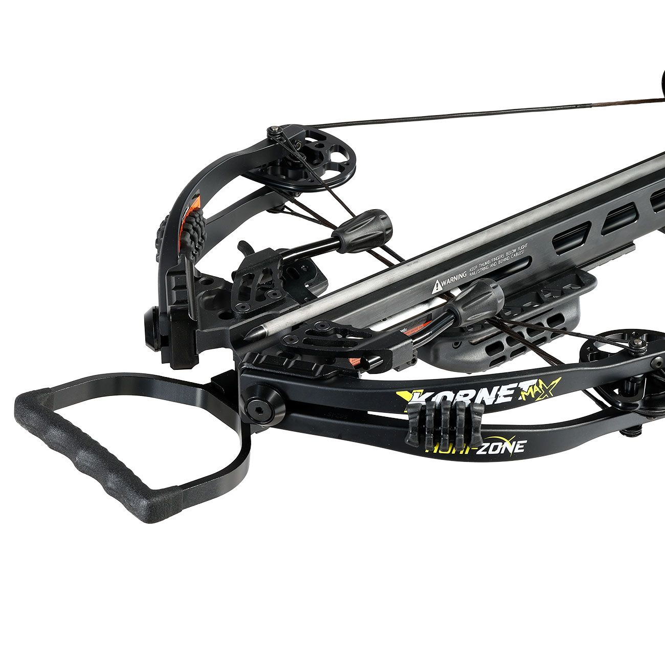 Hori-Zone Compound Armbrust Kornet Maxx 210 lbs / 425 fps Komplettset schwarz Bild 6