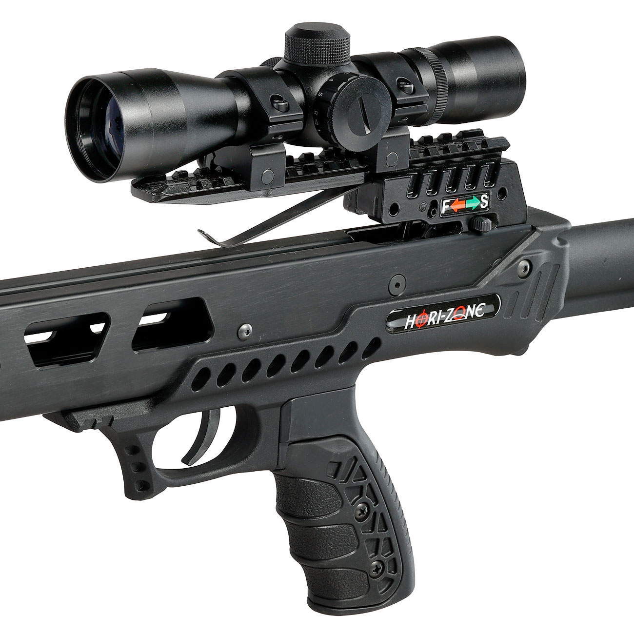 Hori-Zone Compound Armbrust Kornet Maxx 210 lbs / 425 fps Komplettset schwarz Bild 8