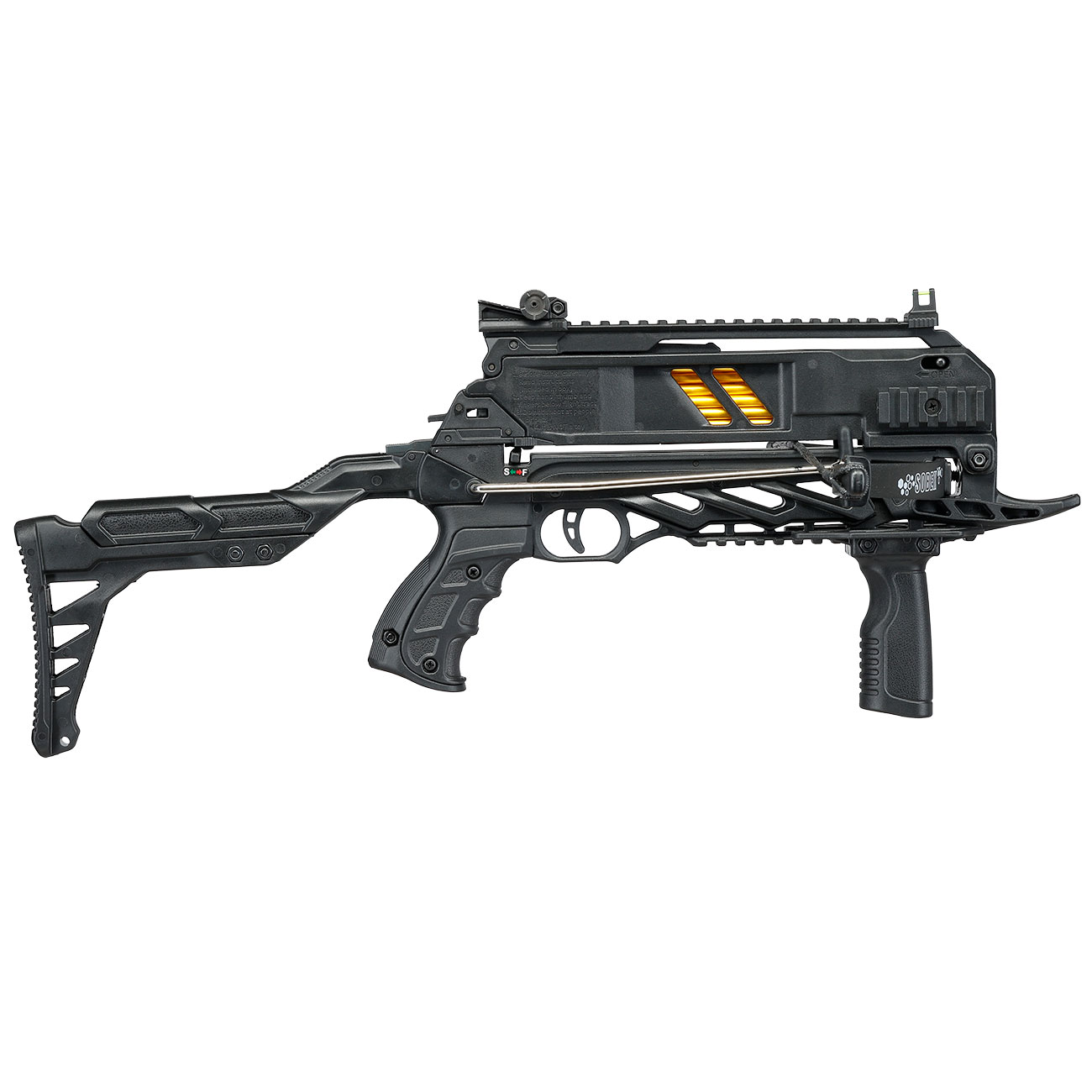 Man Kung Repetierarmbrust Sobek 80 lbs / 185 fps Komplettset mit 7 Schuss Magazin schwarz Bild 5