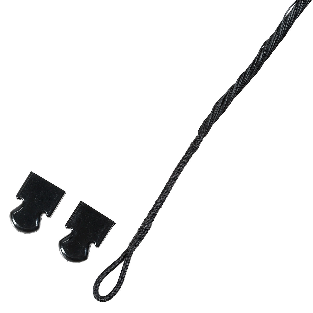 Man Kung Ersatzsehne f�r Recurve Armbrust Evident mit 150 lbs mit Endkappen schwarz Bild 2