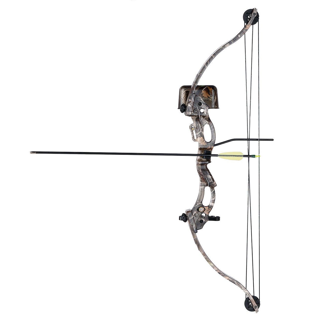 EK Archery Kirupira Compound Jugend Bogen Set 15 - 20 lbs inkl. K�cher / Pfeile / Armschutz camo Bild 4