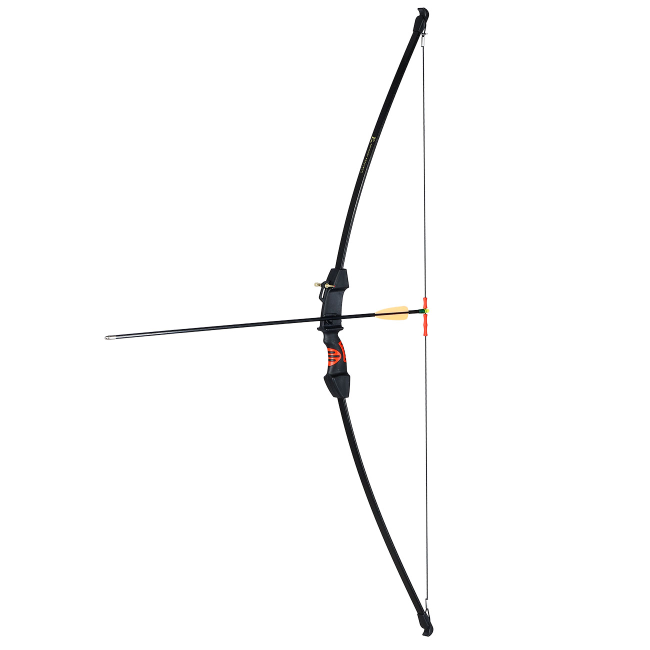 EK Archery Chameleon Recurve Jugend Bogen Set 10 - 15 lbs inkl. K�cher / Pfeile / Armschutz / Zielscheiben schwarz Bild 5