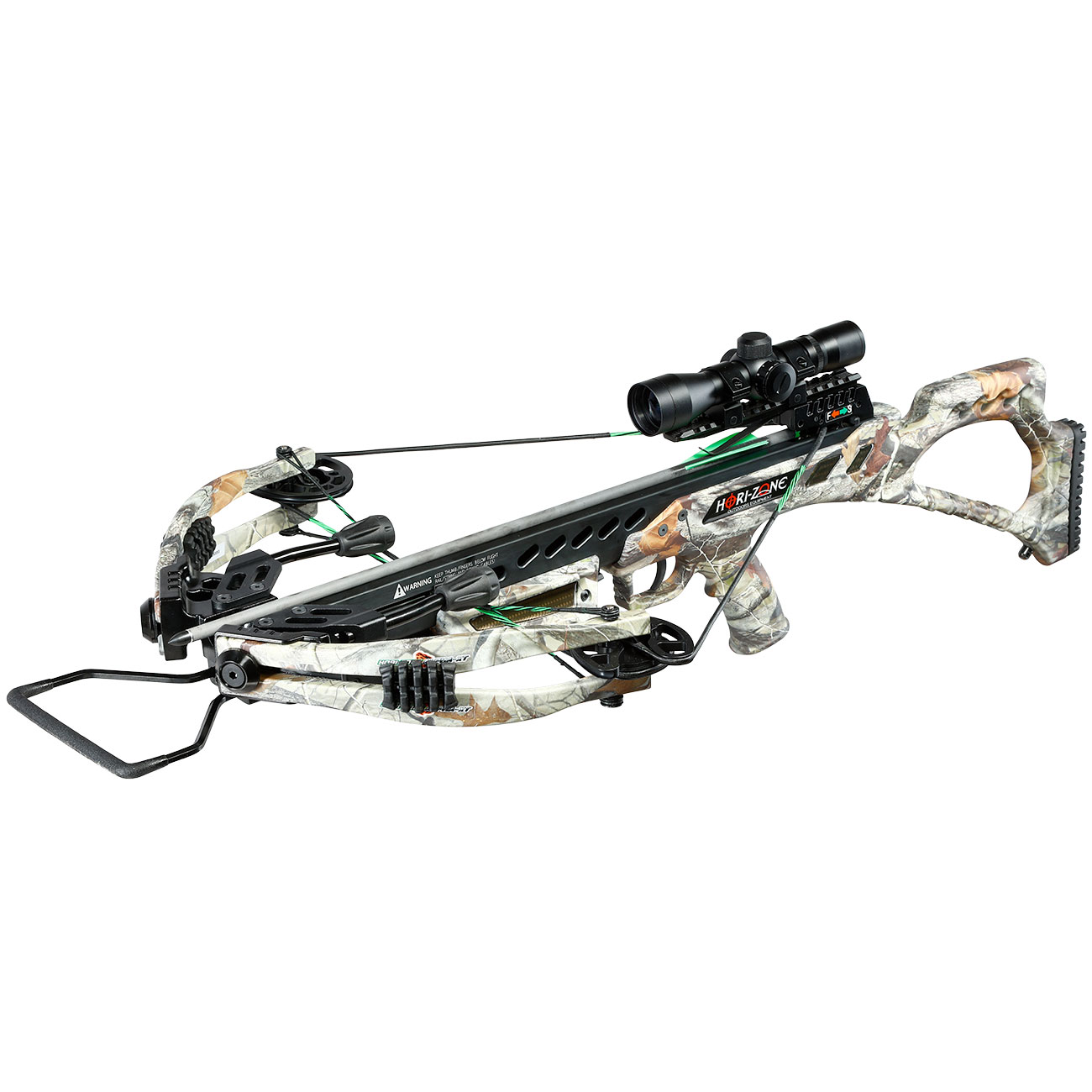 Hori-Zone Compound Armbrust Alpha-XT 185 lbs / 365 fps Komplettset camo Bild 1