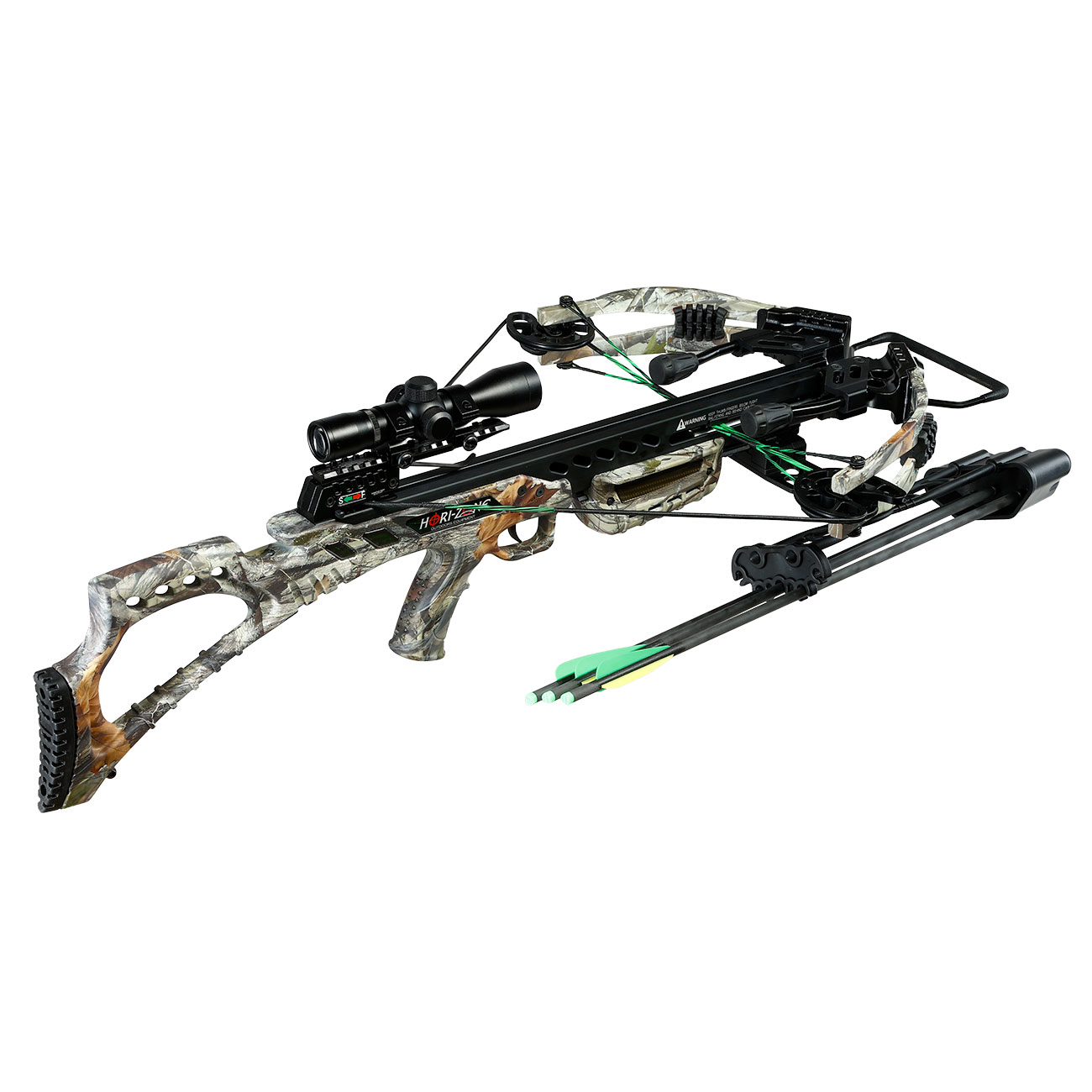 Hori-Zone Compound Armbrust Alpha-XT 185 lbs / 365 fps Komplettset camo Bild 11