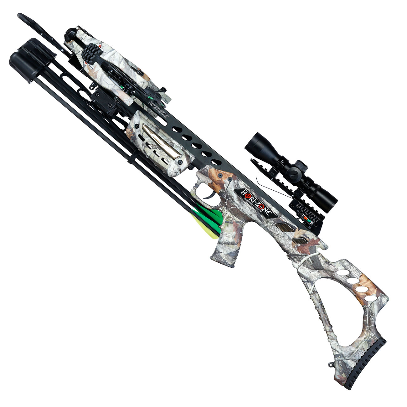 Hori-Zone Compound Armbrust Alpha-XT 185 lbs / 365 fps Komplettset camo Bild 2