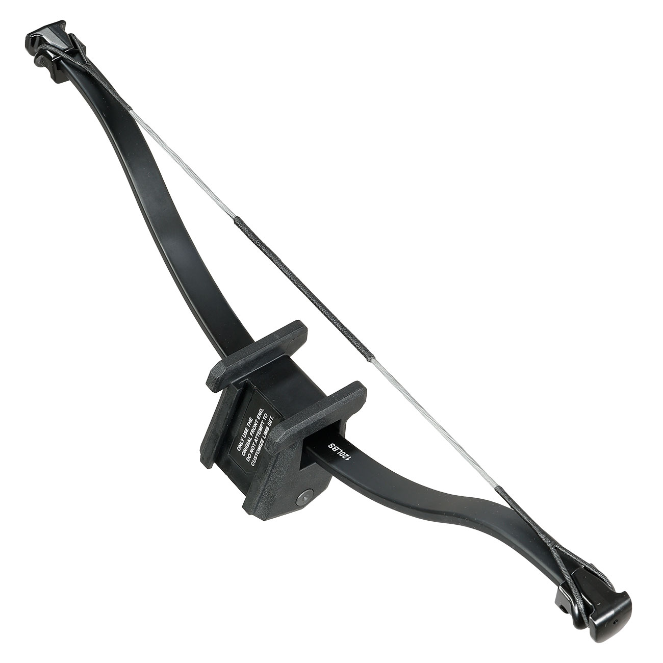 EK Archery Wurfarm Set mit Sehne f. Repetierarmbrust REVO 7 120 lbs schwarz inkl. 10 Heavy Pfeile Bild 4