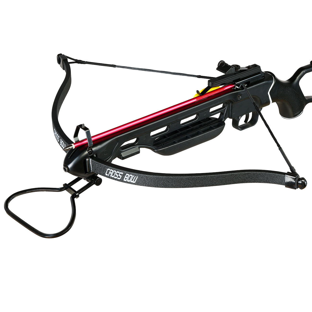 Man Kung Recurve Armbrust Evident 150 lbs Komplettset mit Skelettschaft schwarz Bild 11