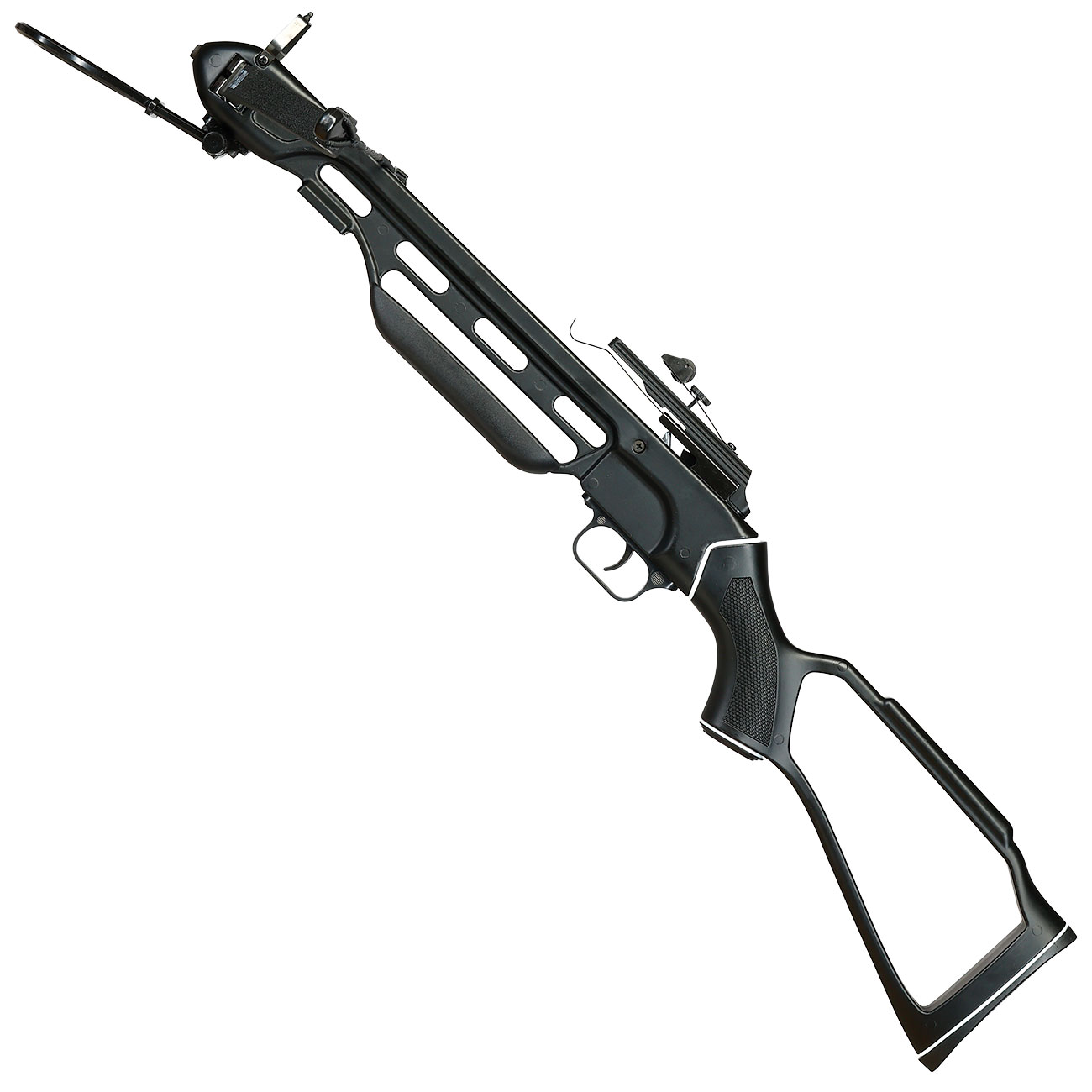 Man Kung Recurve Armbrust Evident 150 lbs Komplettset mit Skelettschaft schwarz Bild 2