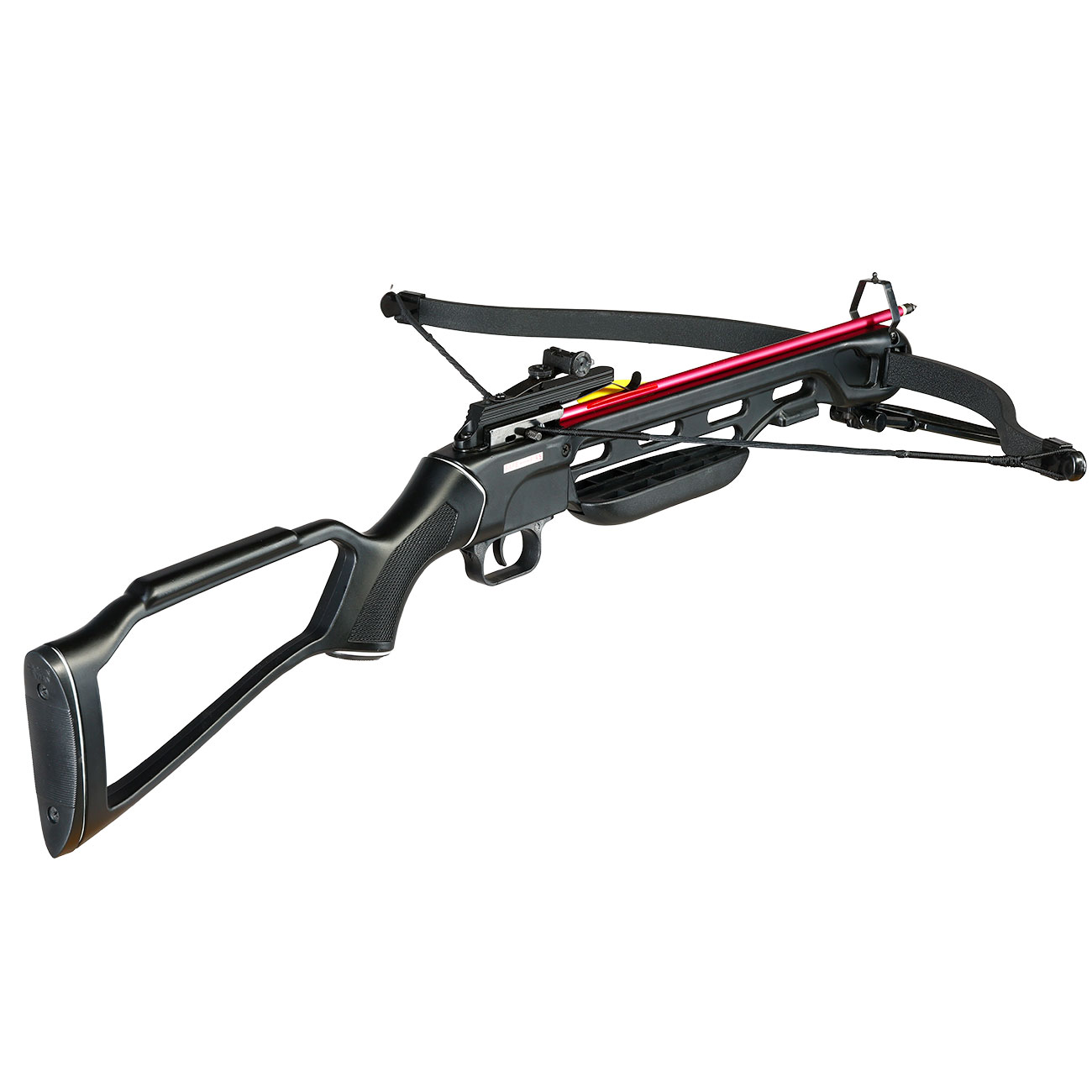 Man Kung Recurve Armbrust Evident 150 lbs Komplettset mit Skelettschaft schwarz Bild 9