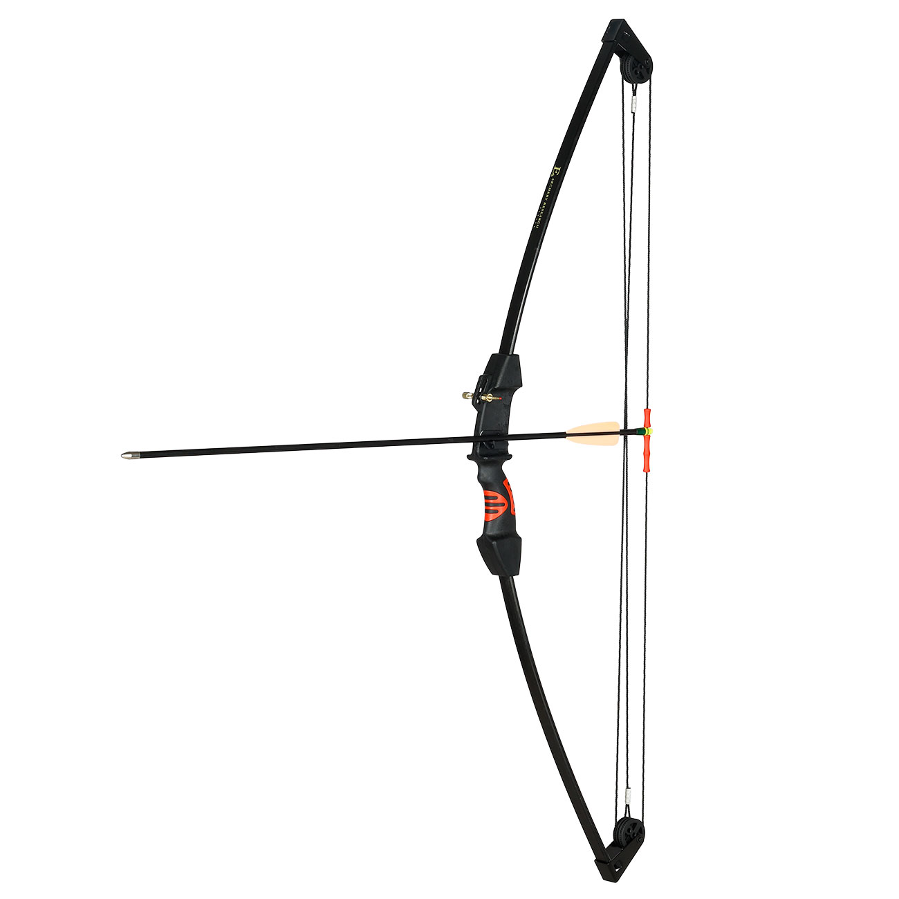 EK Archery Chameleon Compound Jugend Bogen Set 10 - 15 lbs inkl. K�cher / Pfeile / Armschutz schwarz Bild 5