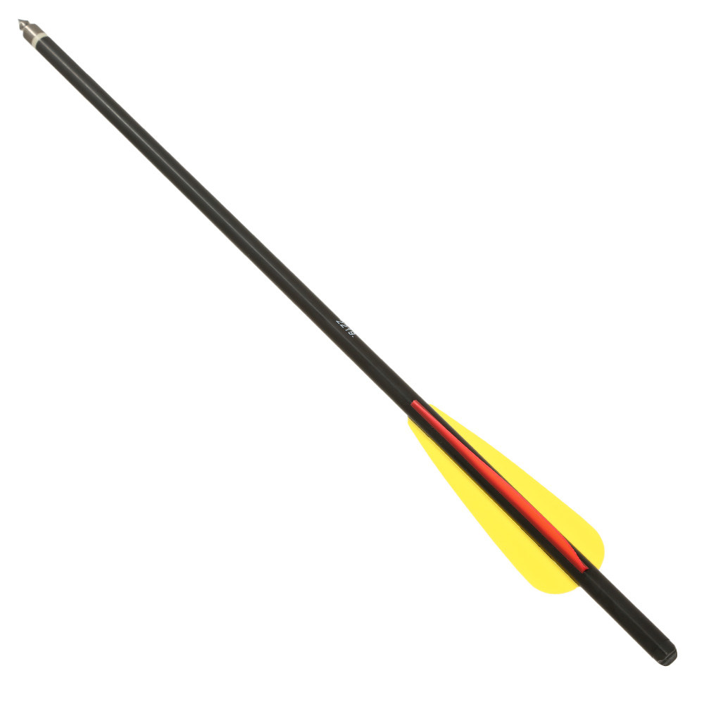 Man Kung Armbrust Pfeil 16'' Aluminium Komplettpfeil schwarz 1 Stck Bild 1