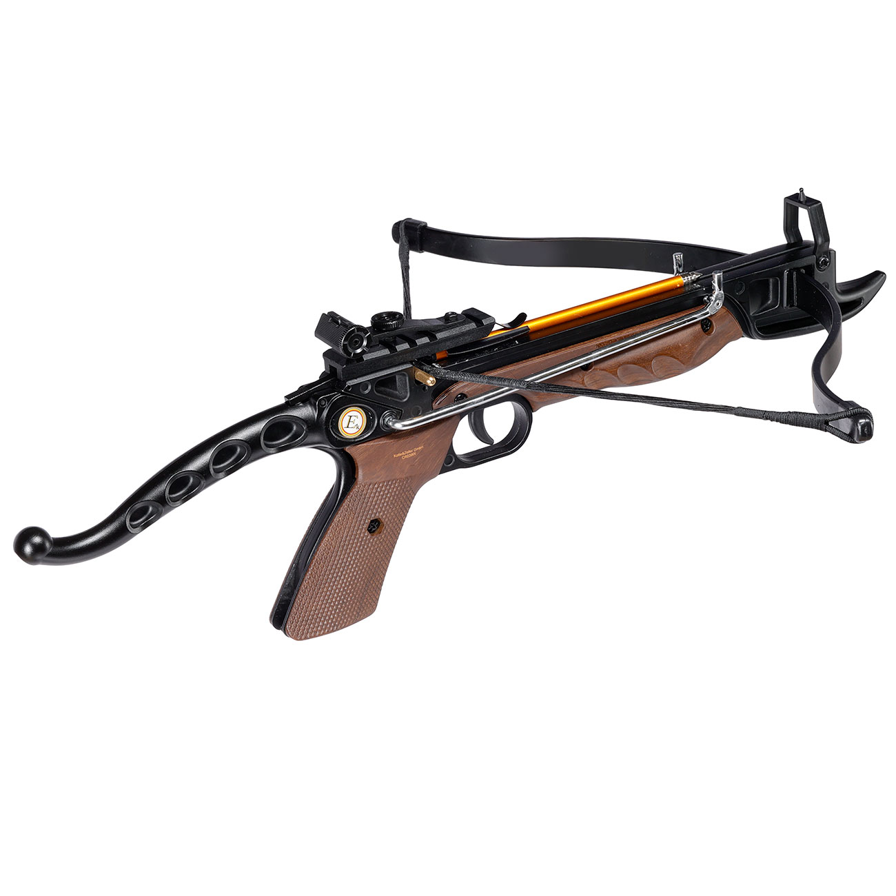 Pistolenarmbrust Cobra 80lbs mit Metallrahmen Holzlook Bild 4