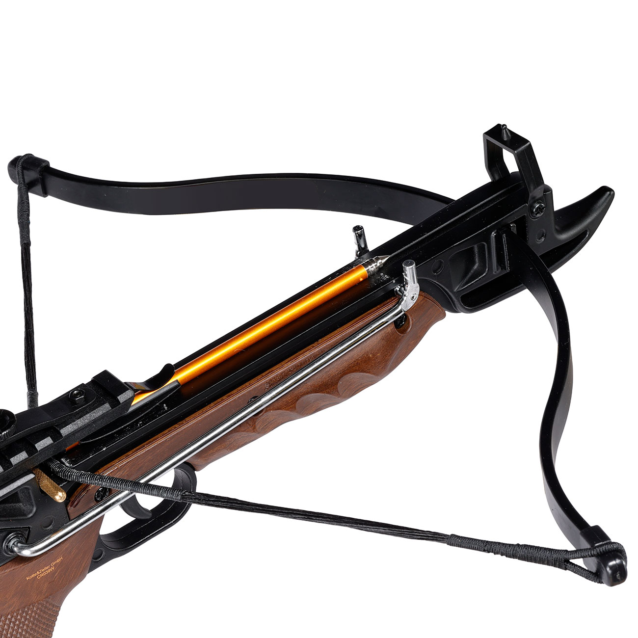 Pistolenarmbrust Cobra 80lbs mit Metallrahmen Holzlook Bild 5