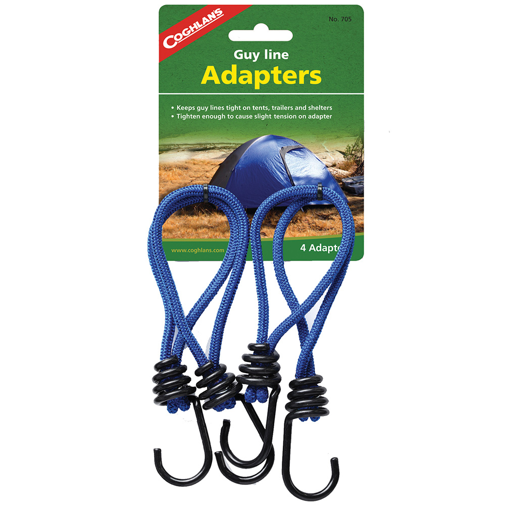 Adapter Gummis mit Haken, 4 Stck