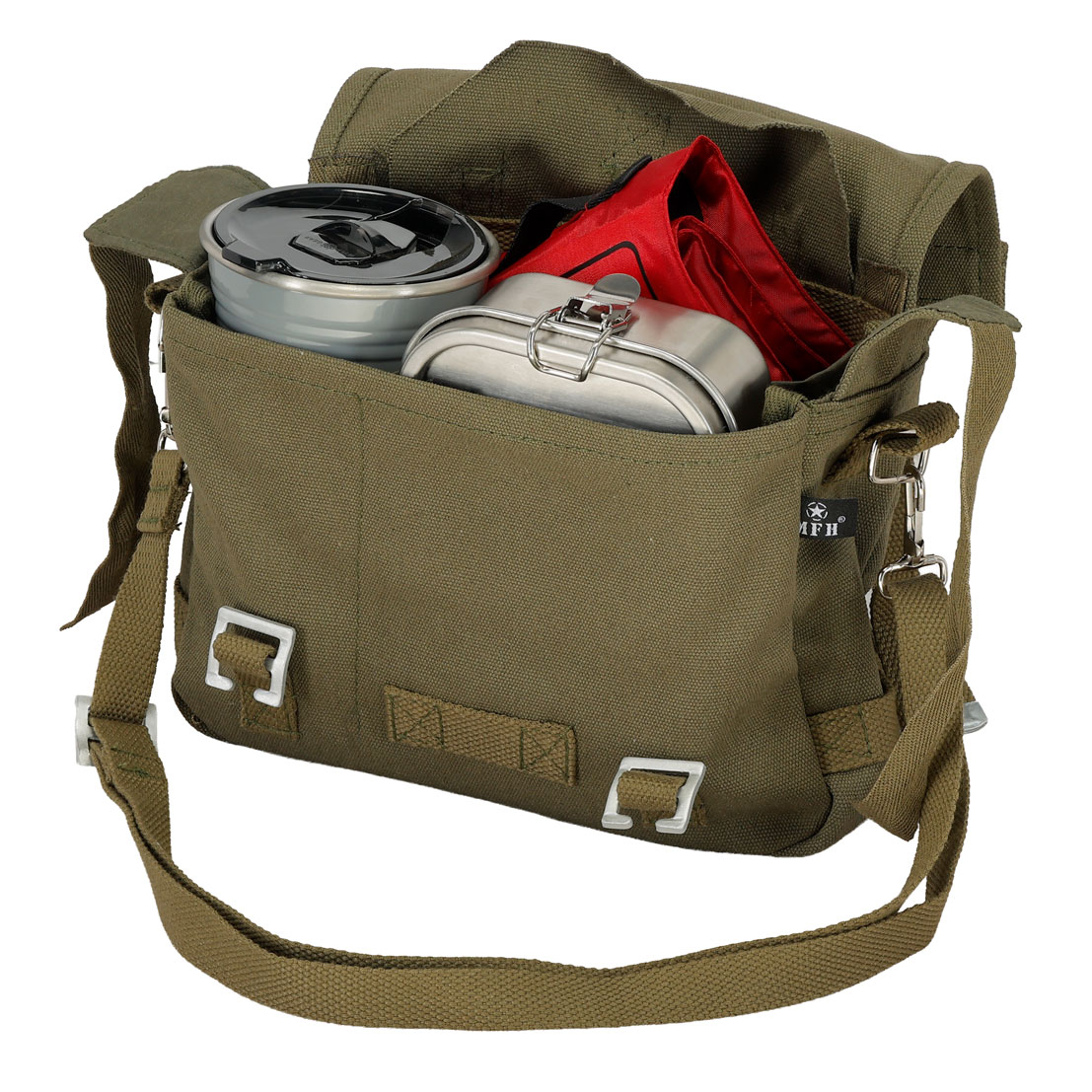 BW Packtasche klein oliv Bild 4