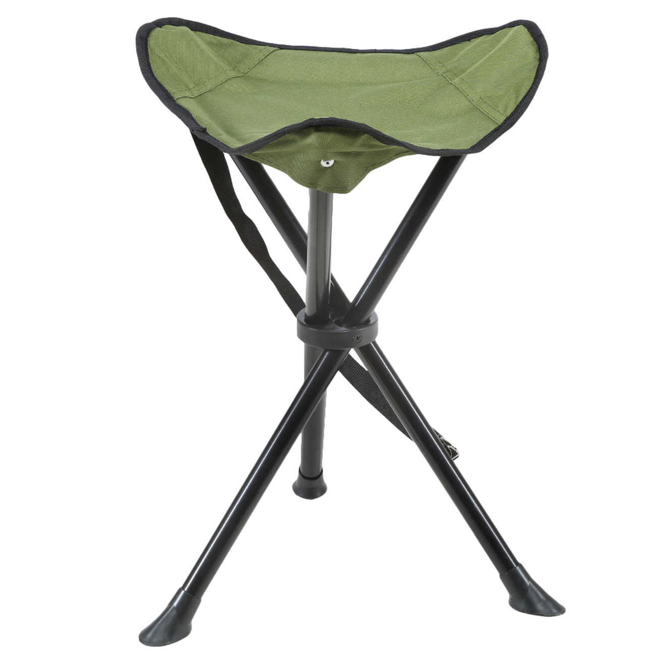 Klapphocker, Dreibein, oliv Bild 1