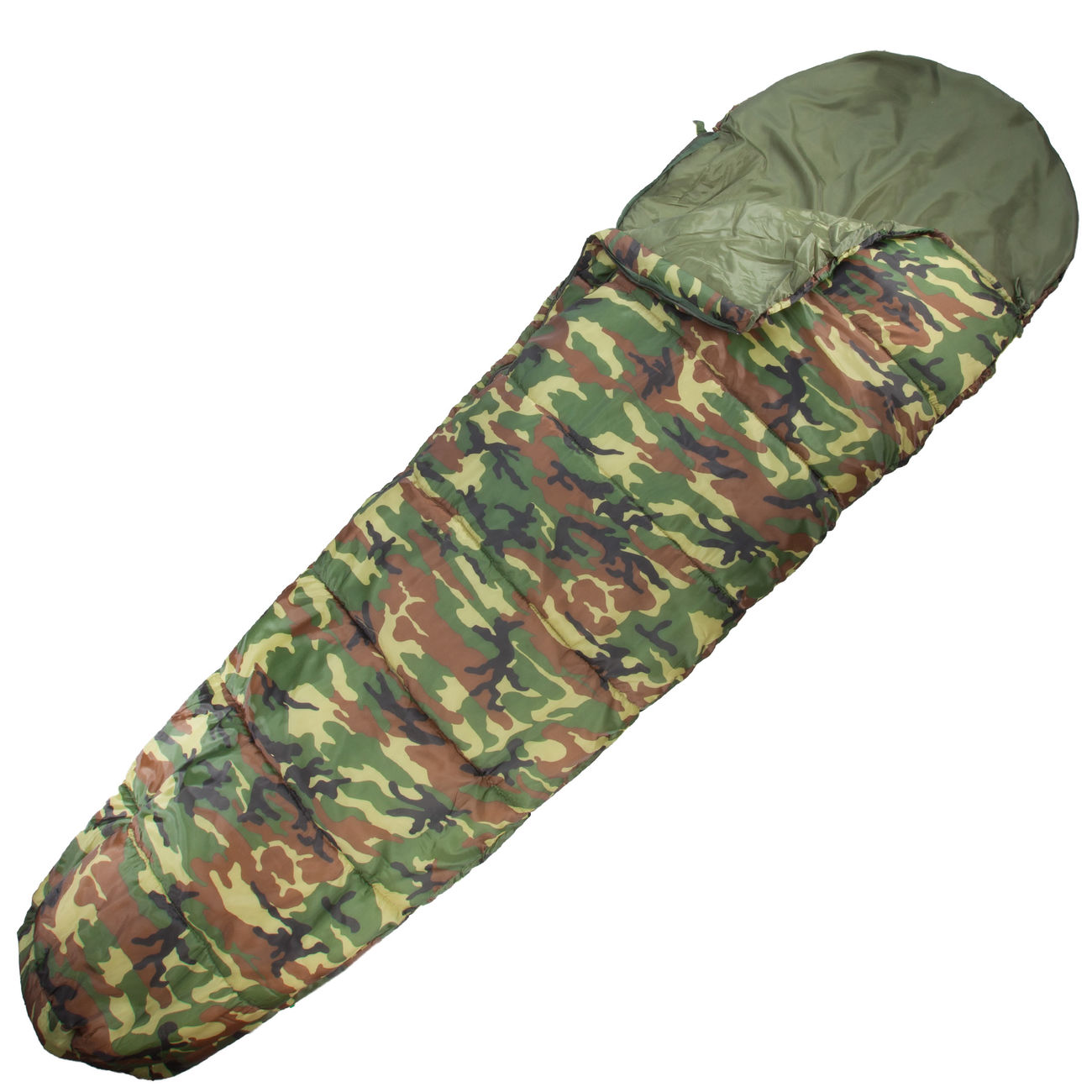 Mil-Tec Schlafsack Commando woodland Bild 1
