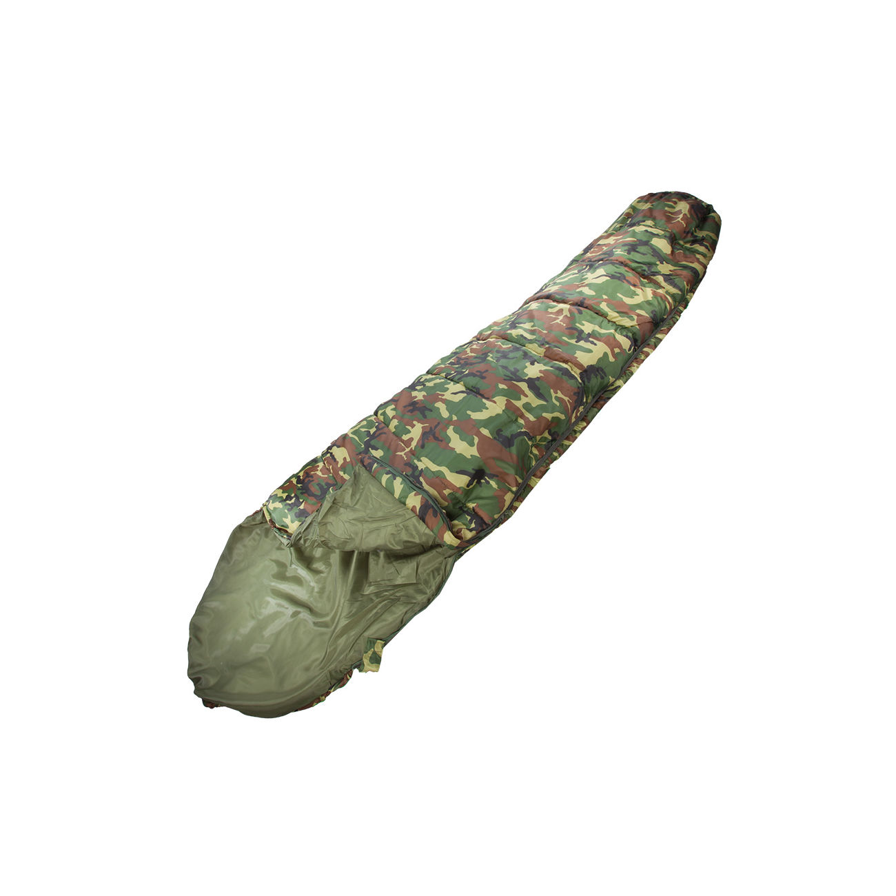 Mil-Tec Schlafsack Commando woodland Bild 1
