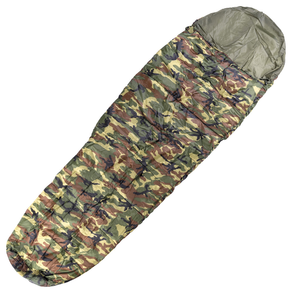 Mil-Tec Schlafsack Commando woodland