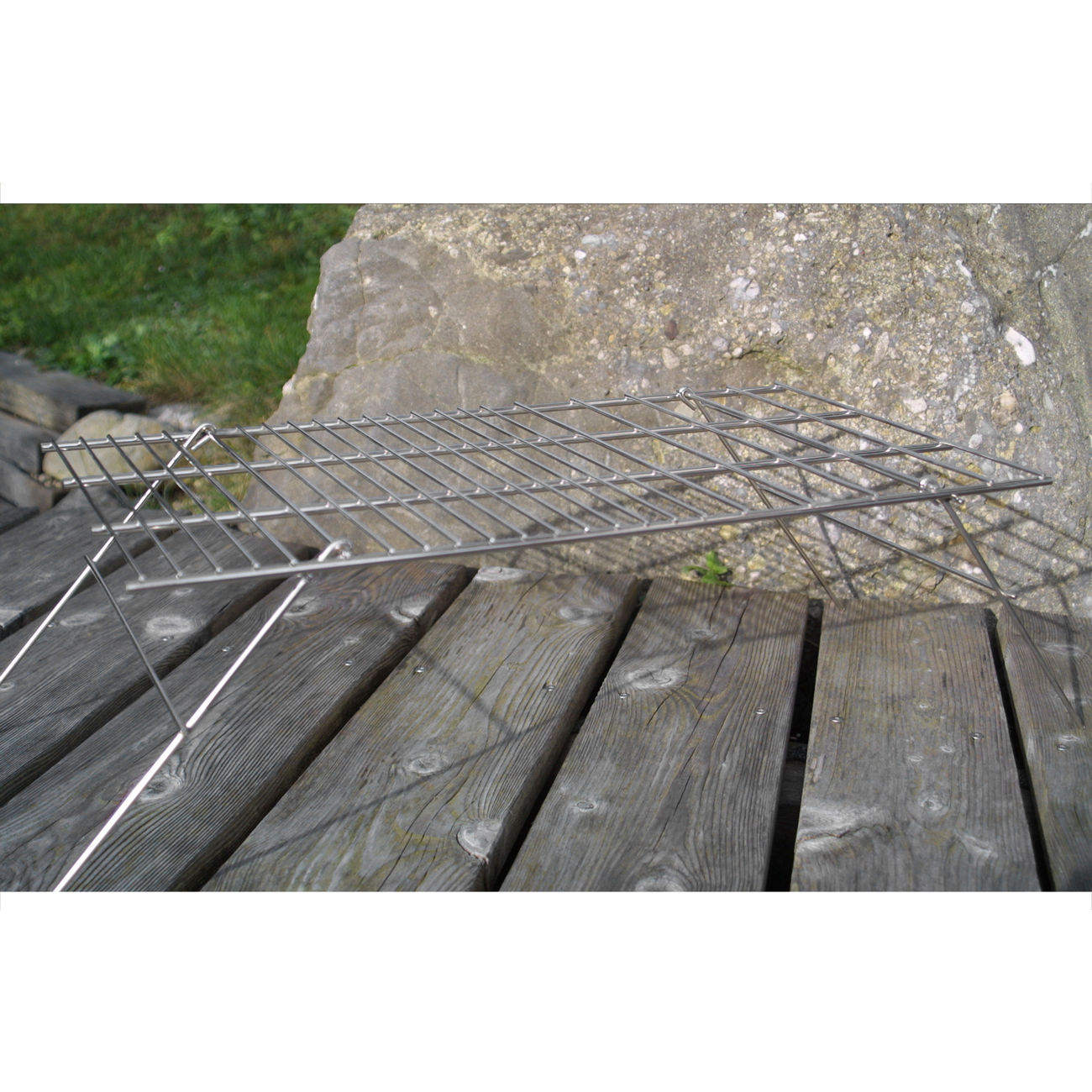Coghlans Klappgrill verchromt 61 x 30 cm Bild 1