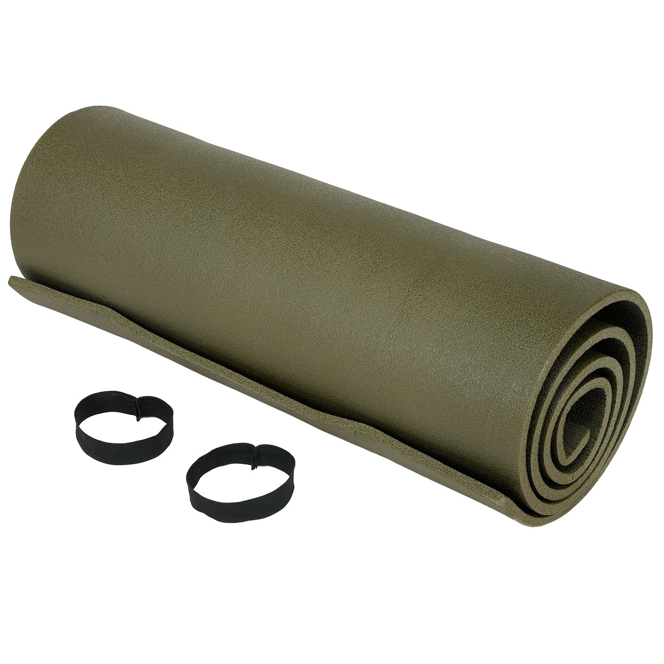 US Isomatte mit Elastikb�ndern oliv 190 x 60 cm Bild 1