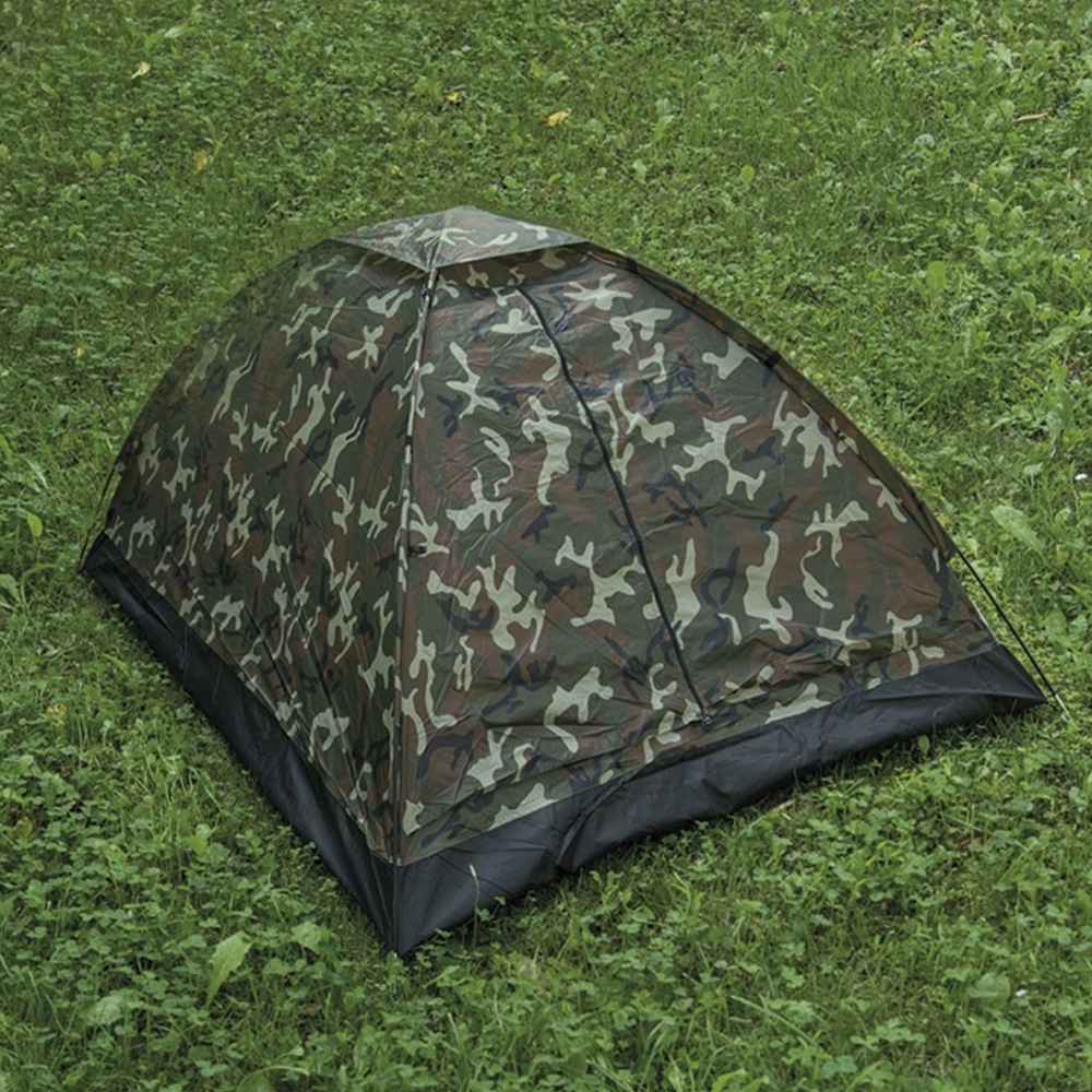 Mil-Tec Kuppelzelt Premium fr 2 Personen woodland Bild 1