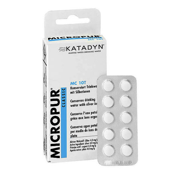 Micropur Classic Trinkwasserfilter MC 10T - 40 Tabletten