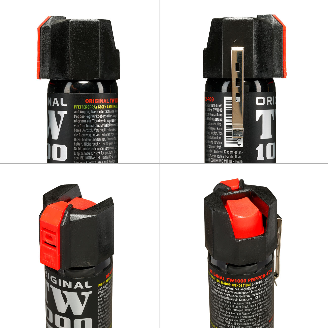 Abwehrspray TW1000 Pfefferspray Breitstrahl, 75ml Weitstrahlventil Bild 3