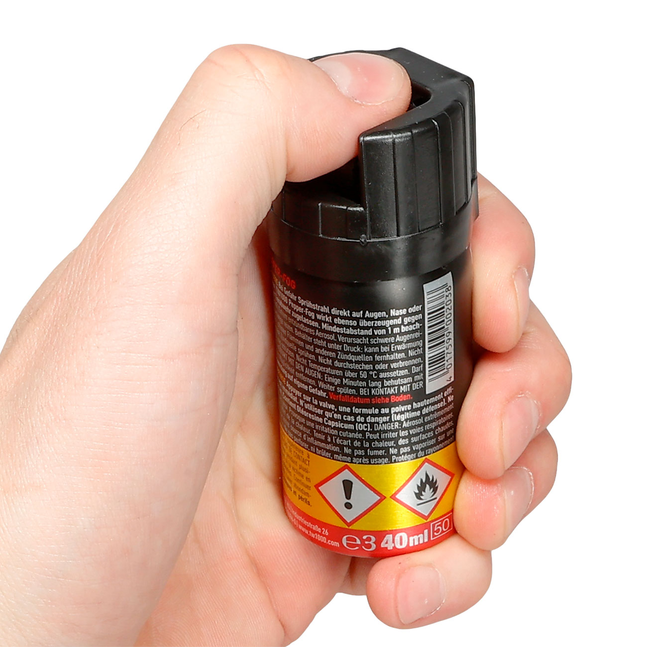 Abwehrspray TW1000 Pfefferspray Breitstrahl, 40 ml Bild 7