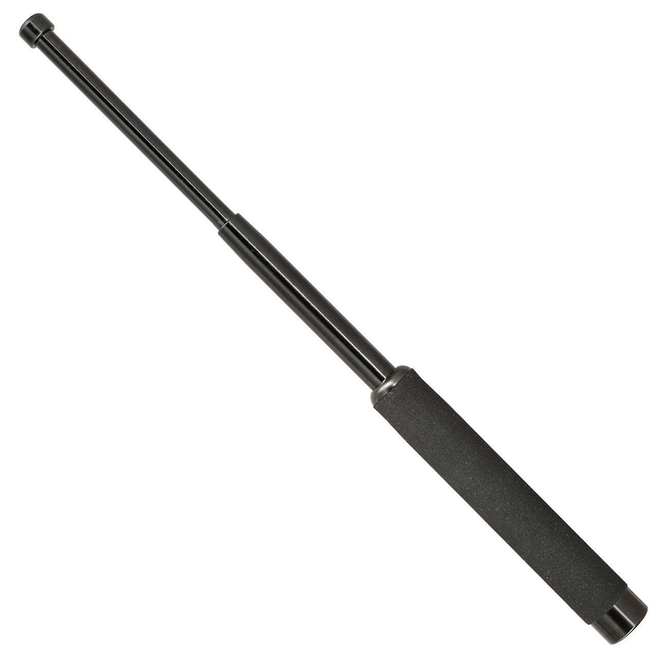 Teleskop Schlagstock 16 schwarz mit Holster