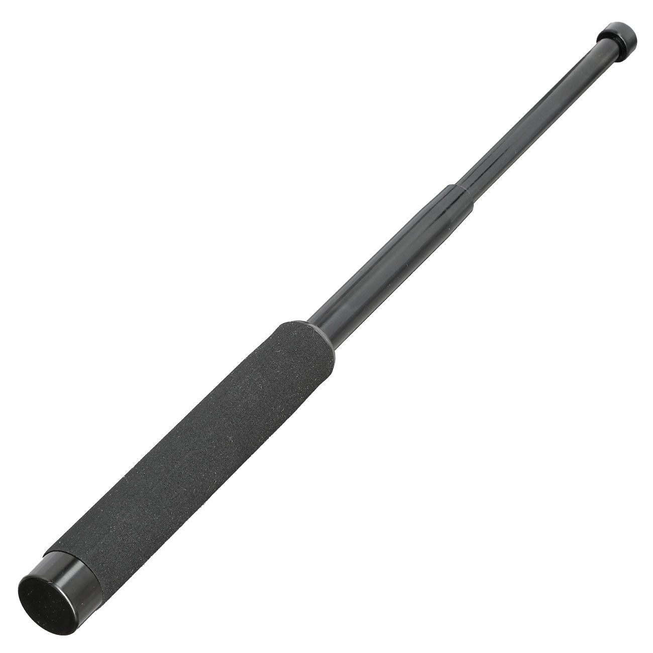 Teleskop Schlagstock 16 schwarz mit Holster Bild 2