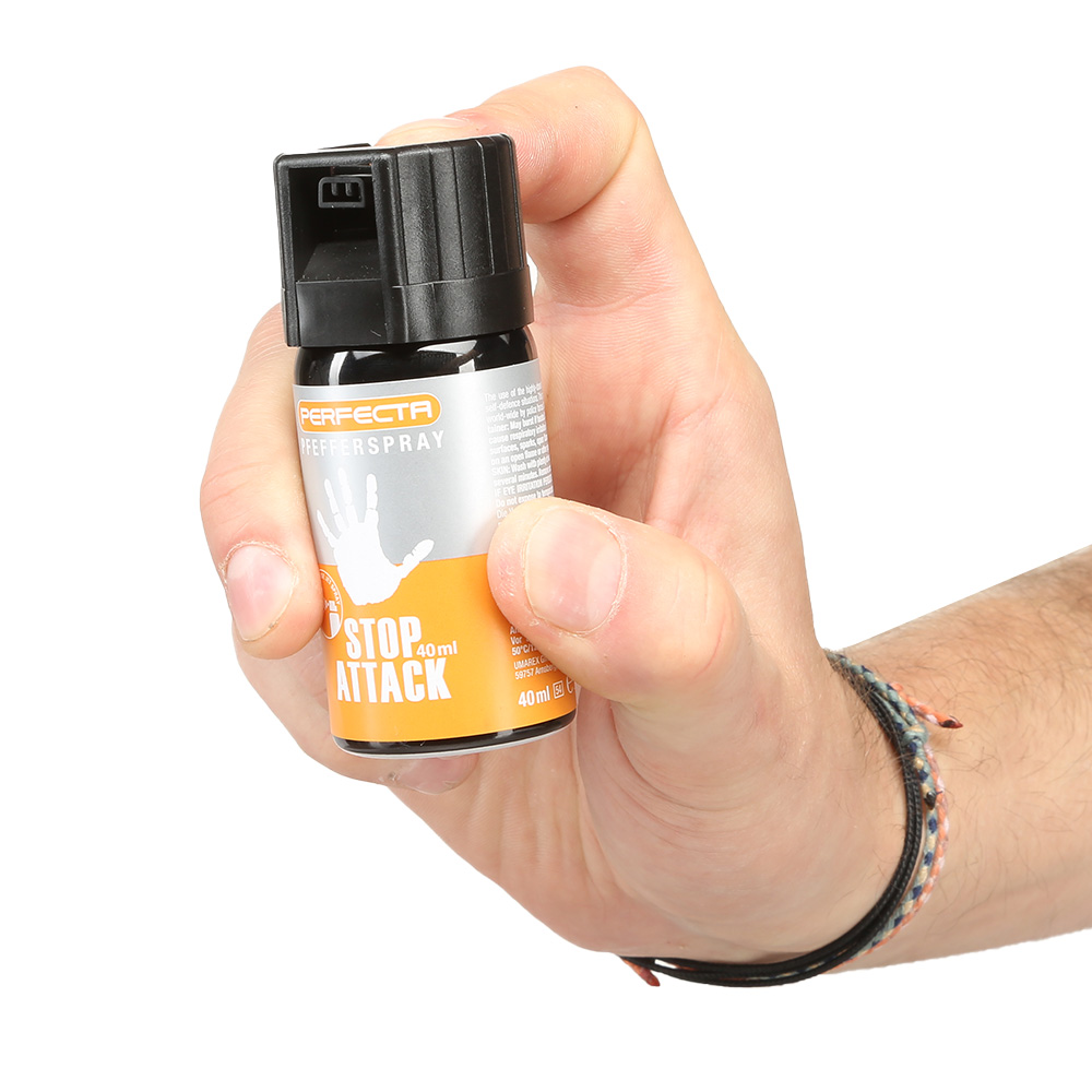 STOP Attack Pfefferspray Breitstrahl, 40 ml Bild 1