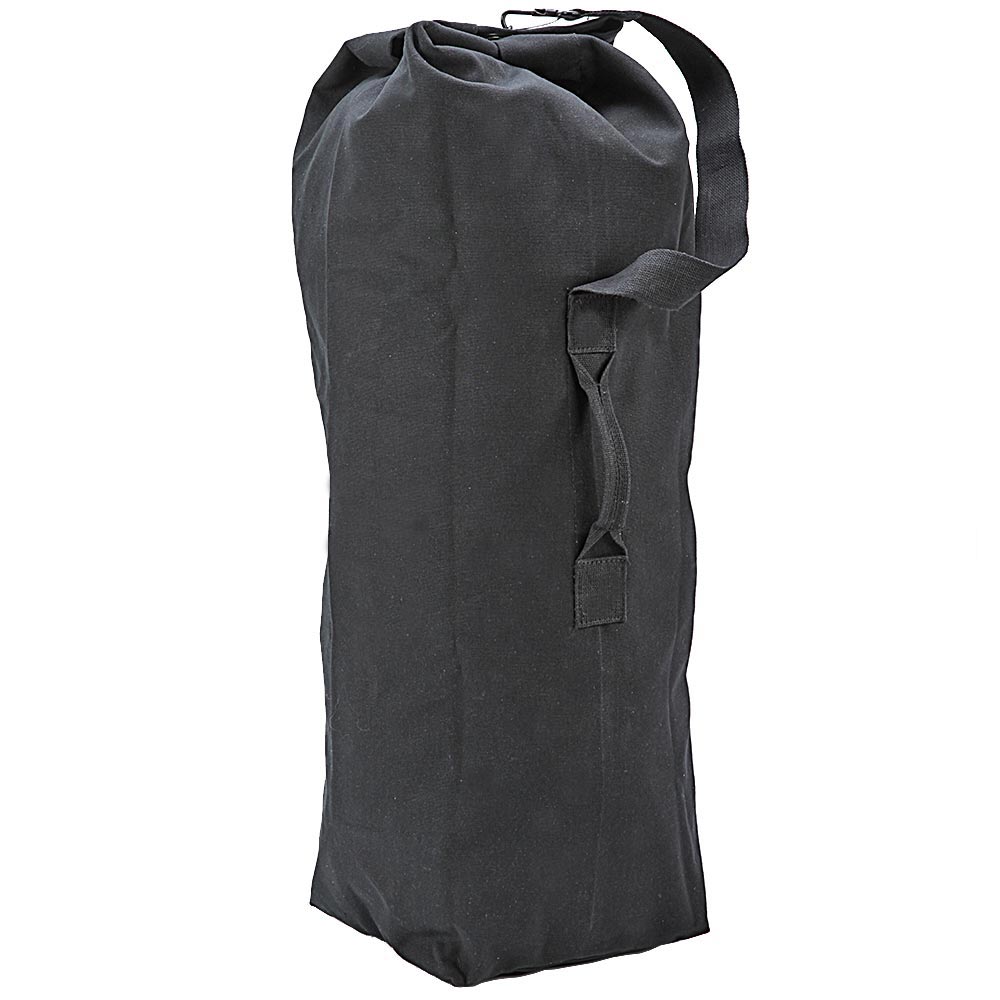 Seesack schwarz ca. 55 Liter Fassungsvermgen 89x25x25 cm