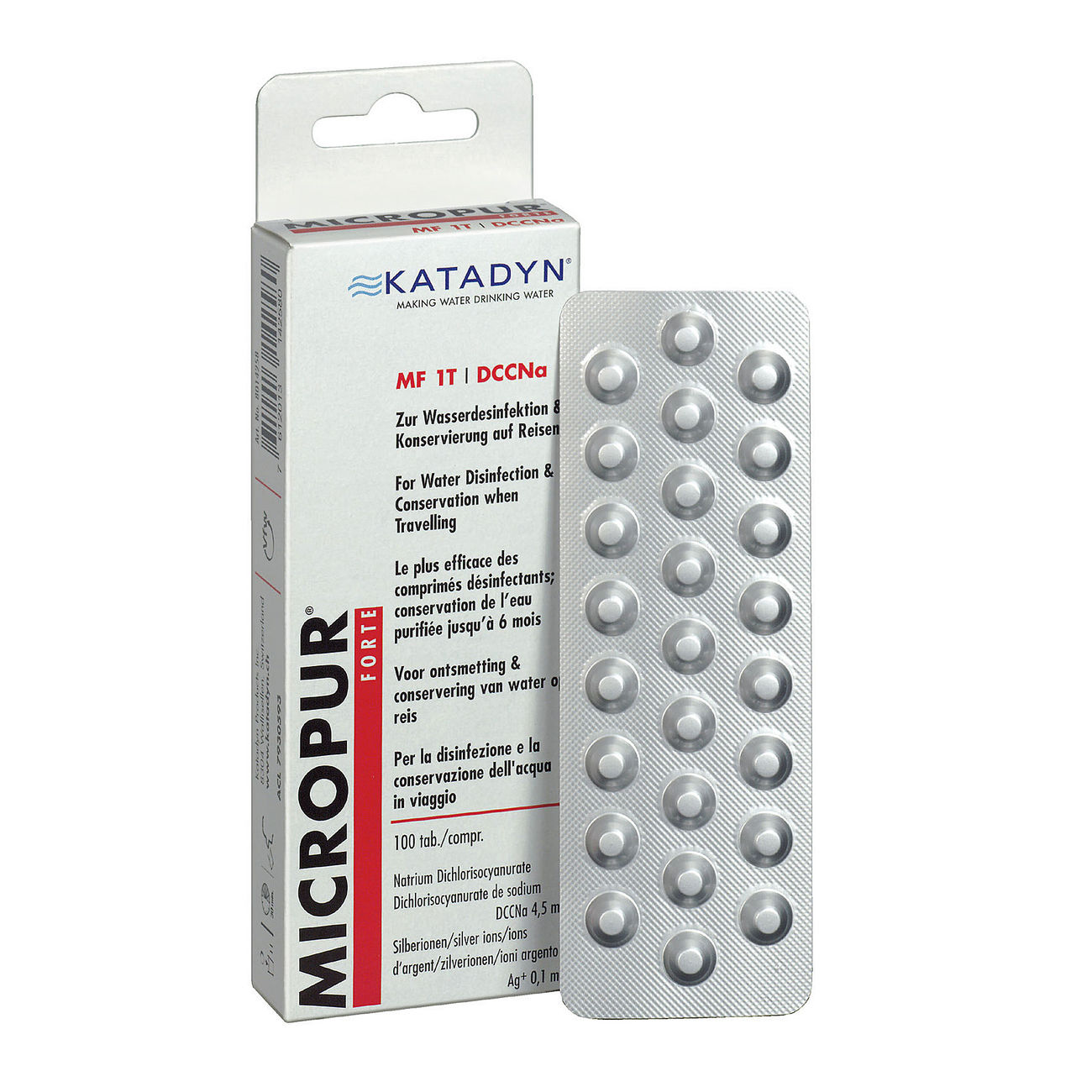 Micropur Forte MF 1T Wasserdesinfektion - 50 Tabletten