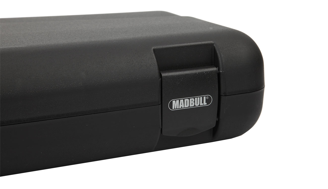 Madbull Waffenkoffer Deluxe mit Zahlenschloss 125 cm schwarz Bild 1