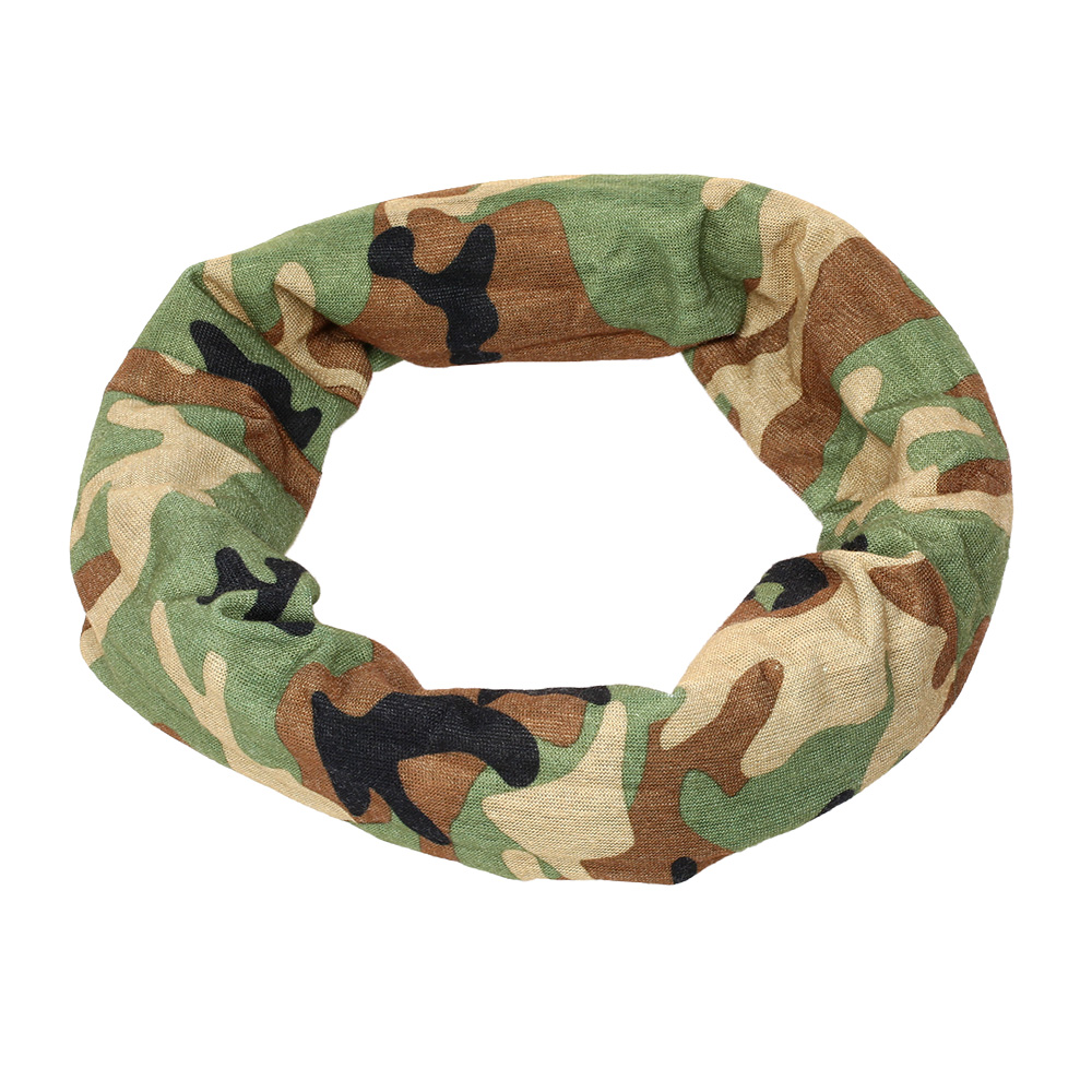 Multi Function Headgear Woodland Bild 1